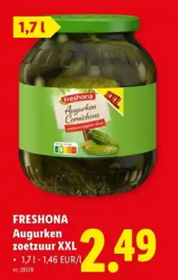 Lidl Augurken zoetzuur XXL aanbieding