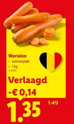 Lidl Wortelen aanbieding
