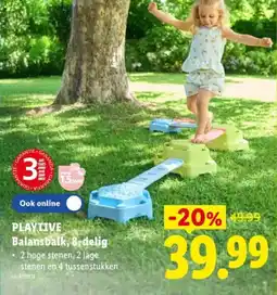 Lidl Balansbalk, 8-delig aanbieding