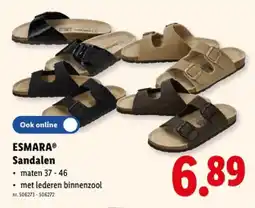 Lidl Sandalen aanbieding
