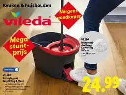 Lidl Reinigingsset Easy Wring & Clean aanbieding