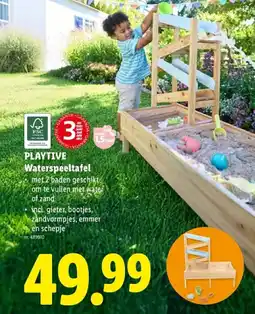 Lidl Waterspeeltafel aanbieding