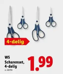 Lidl Scharenset, 4-delig aanbieding