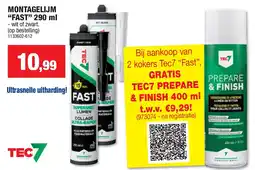 Hubo MONTAGELIJM “FAST” 290 ml aanbieding