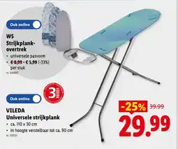 Lidl Universele strijkplank aanbieding