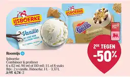 Delhaize Roomijs aanbieding