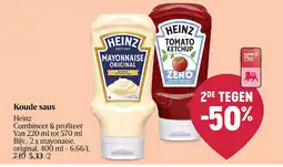 Delhaize Koude saus aanbieding