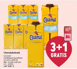 Delhaize Chocoladedrank aanbieding
