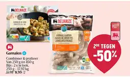 Delhaize Garnalen aanbieding