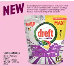 Delhaize Vaatwastabletten aanbieding