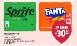 Delhaize Bruisende drank aanbieding