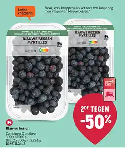 Delhaize Blauwe bessen aanbieding