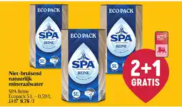 Delhaize Niet-bruisend natuurlijk mineraalwater aanbieding