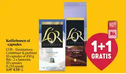 Delhaize Koffiebonen of -capsules aanbieding