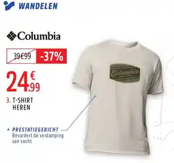 Intersport Columbia T-shirt Heren aanbieding