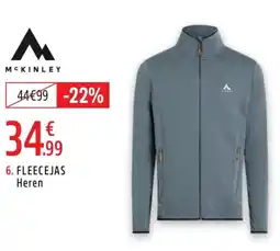 Intersport Mckinley Fleecejas Heren aanbieding