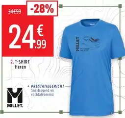 Intersport Millet T-shirt Heren aanbieding