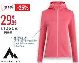 Intersport Fleecejas Dames aanbieding
