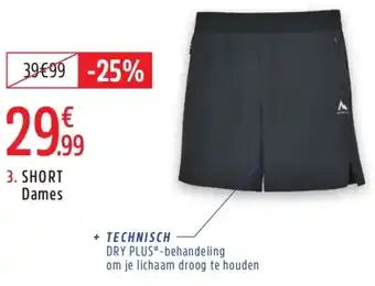 Intersport Short Dames aanbieding