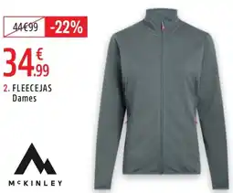 Intersport Mckinley Fleecejas Dames aanbieding