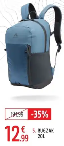 Intersport Rugzak 20L aanbieding