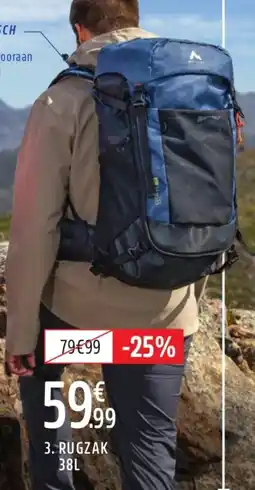 Intersport Rugzak 38L aanbieding