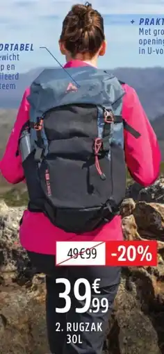 Intersport Rugzak 30L aanbieding