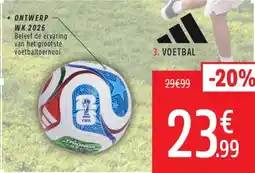 Intersport Voetbal aanbieding
