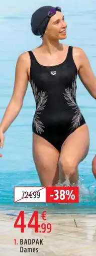 Intersport Badpak Dames aanbieding