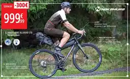 Intersport Nakamura Gravelbike allroad LTD Volwassenen aanbieding