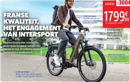 Intersport Elektrische hybridefiets crossover XV Volwassenen aanbieding