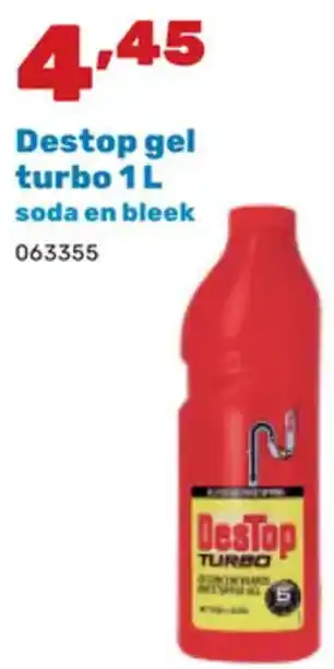 Destop gel turbo