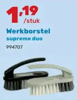 Happyland Werkborstel aanbieding