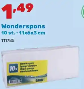 Happyland Wonderspons aanbieding