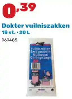 Happyland Dokter vuilniszakken aanbieding