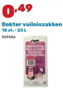 Happyland Dokter vuilniszakken aanbieding