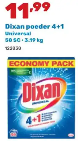 Happyland Dixan poeder 4+1 Universal aanbieding