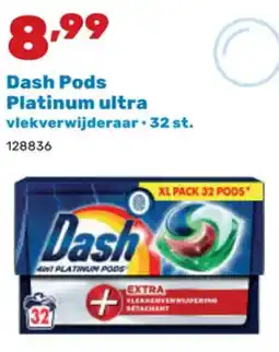 Happyland Dash Pods Platinum ultra aanbieding