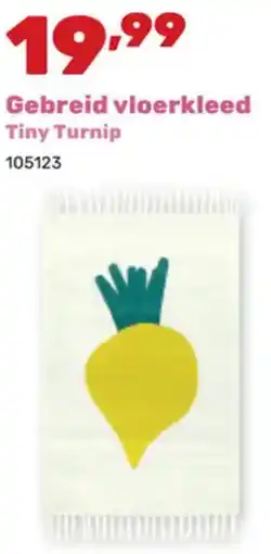 Happyland Gebreid vloerkleed Tiny Turnip aanbieding