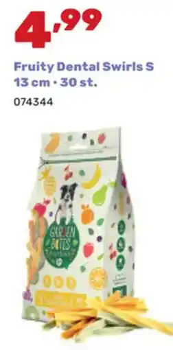 Happyland Fruity Dental Swirls S aanbieding