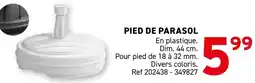 Trafic Pied de parasol aanbieding