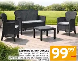 Trafic Salon de jardin jungle aanbieding