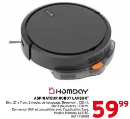 Trafic Homday Aspirateur robot laveur aanbieding