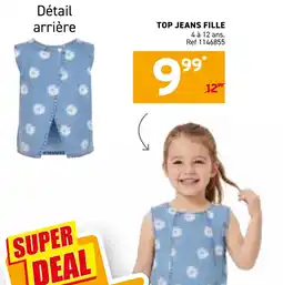 Trafic Top jeans fille aanbieding