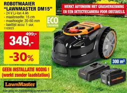 Hubo Robotmaaier lawnmaster DM15 aanbieding
