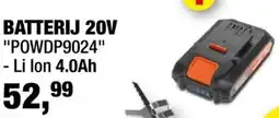 Hubo Batterij 20V POWDP9024 aanbieding