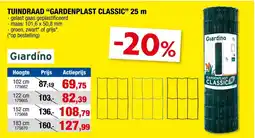 Hubo Tuindraad gardenplast classic aanbieding