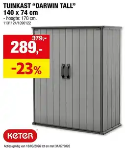 Hubo Tuinkast darwin tall aanbieding