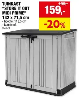 Hubo Tuinkast store it out midi prime aanbieding