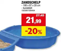 Hubo Zandschelp aanbieding